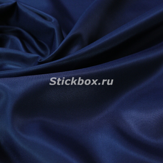 Ткань подкладочная Poly Twill, цвет Темно-синий, на отрез
