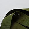 50мм, стропа текстильная (лента ременная), ИТГФ, цвет 150 хаки (светло-зеленый) (рулон 50м)