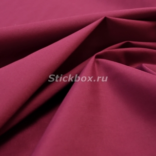 Ткань сорочечная Медея, цвет Бордовый, на отрез