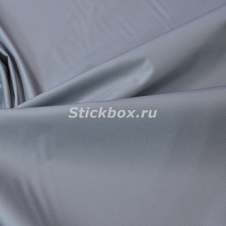 Ткань Дьюспо 240T WR PU Milky, цвет Серый Platinum, на отрез