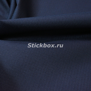 Ткань Рип-стоп, Оксфорд 600D PU 1000, цвет Темно-синий 2, на отрез