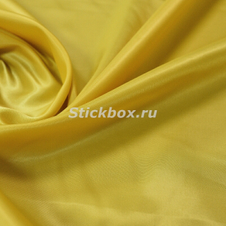 Ткань подкладочная Poly Twill, цвет Желтый, на отрез