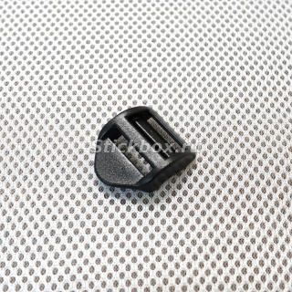 25мм Пряжка регулировочная усиленная Apri LS25, черный (упаковка 100 шт)