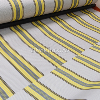 Акриловая ткань для тента, маркизы, Амстердам (бежевые/желтые полосы), на отрез