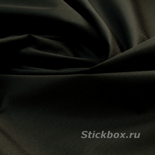 Ткань Рип-стоп, Оксфорд 300D PU 1000, цвет Черный, на отрез