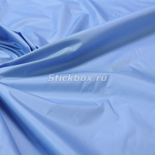 Ткань Дьюспо 240T WR PU Milky, цвет Светло-голубой №26, на отрез